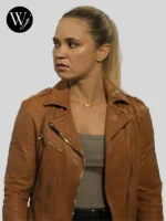 Evie Cooper NCIS Sydney Leather Jacket