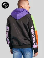 Forever 21 x Taco Bell Half Zip Windbreaker Jacket
