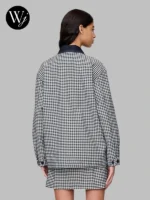 Gap × DÔEN Gingham Black