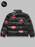 Hypland Shippuden Naruto Akatsuki Black Puffer Jacket