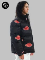 Hypland Shippuden Naruto Akatsuki Puffer Jacket
