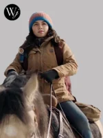 Isabela Merced The Last Of Us Brown Jacket