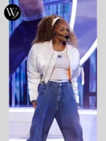 Janet Jackson The American Music Awards White Jacket