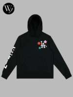 LA Dodgers Floral Hoodie