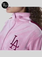 LA Dodgers Pink Track Jacket