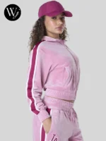 LA Dodgers Women's Pink Track Jacket