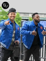 Levi’s X Starter NY Mets Satin Truckers Jacket