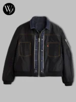 Levi’s x Sacai Men’s Denim x Nylon Twill Reversible Blouson Jacket