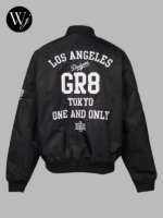 Los Angeles Dodgers x GR8 Varsity Black Jacket