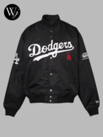 Los Angeles Dodgers x GR8 Varsity Jacket Black