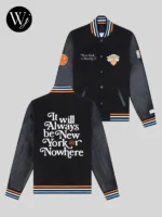 Mariska Hargitay Knicks Playoff Jacket