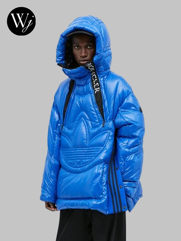 Moncler x Adidas Originals Chambery Down Jacket Blue