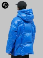 Moncler x Adidas Originals Chambery Trefoil Anorak Blue Jacket