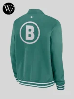 Nike Boston Red Sox City Connect Bomber Green Jacket
