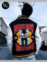 Patched Varsity Jacket Death Row Records