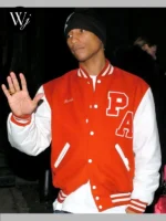 Pharrell Williams Varsity Bomber Jacket