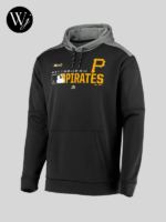 Pittsburgh Pirates Majestic Black Hoodie