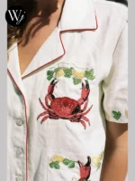 Poker Face Natasha Lyonne Crab Shirt