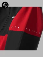 Qt8 Garments Black and Red Jacket