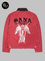 Sana Detroit Angel Workwear Jacket Red