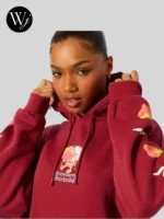 Skinnydip x Strawberry Shortcake Graphic Hoodie Red