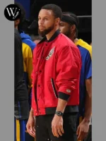 Steph Curry Jacket Red