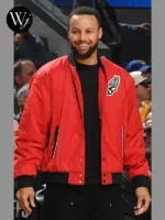 Steph Curry Red Jacket