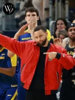 Steph Curry UA Icon Red Varsity Jacket
