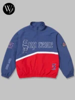 Supreme Old English Track Jacket Blue