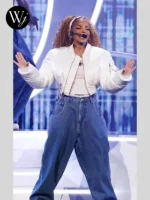 The American Music Awards Janet Jackson Jacket White