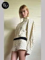 The Label Polka Dot Jacket Belle