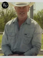 The Last Rodeo Neal McDonough Western Blue Shirt