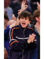 Timothée Chalamet Chrome Hearts Blue Tracksuit