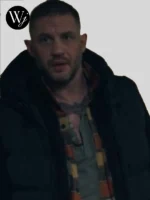 Tom Hardy Havoc 2025 Walker Black Puffer Vest