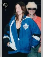 Toronto Maple Leafs Starter Jacket Hailey Bieber