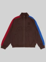 Travis Scott CJ x Nike x FCB BARÇA Retro Zip Anthem Jacket Brown
