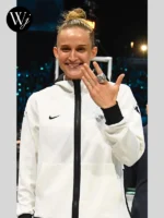 WNBA Champions Ring Ceremony NY Liberty Fenty Beauty Hoodie White