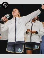 WNBA Champions Ring Ceremony NY Liberty Zip Up Hoodie White