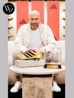 Zinedine Zidane Adidas White Jacket