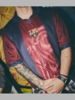 barcelona home skeleton jersey