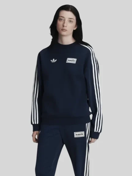 Adidas Originals x Oasis Tour Oversized Crewneck Sweatshirt