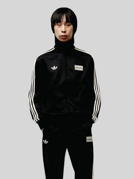 Adidas x Oasis Track Jacket Black