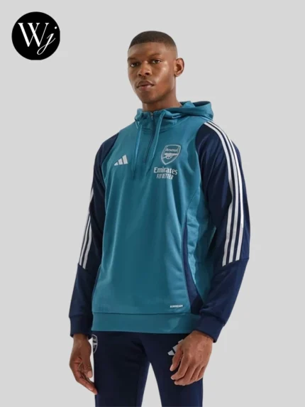 Arsenal adidas 25-26 Training Hoodie Blue