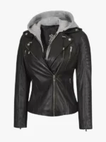 Bagheria Black Womens Leather Jacket