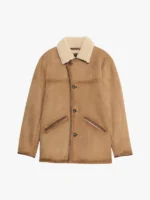 Rancher Banana Republic Shearling Brown Jacket