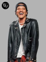 Bruno Mars Apt Song Leather Jacket