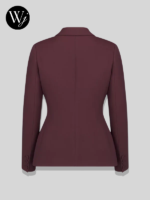 Dior 30 The Bar Maroon Blazer jacket