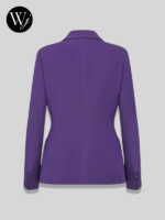 Dior The Bar Jacket Purple