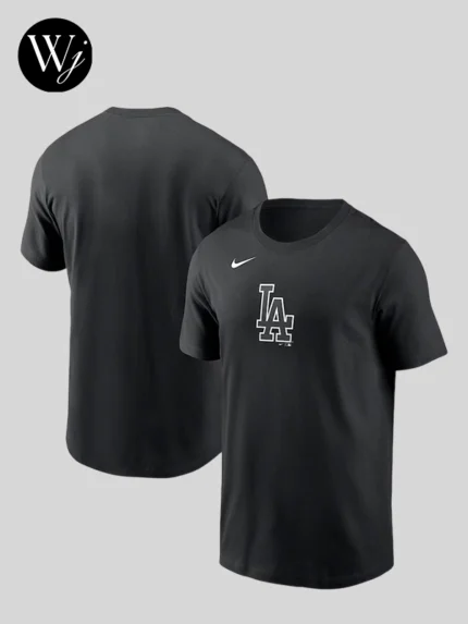 Dodgers Nike Black Lights Out Color Pop T-Shirt