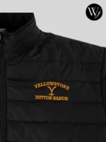 Dutton Ranch Yellowstone Season 5 Puffer Jacket